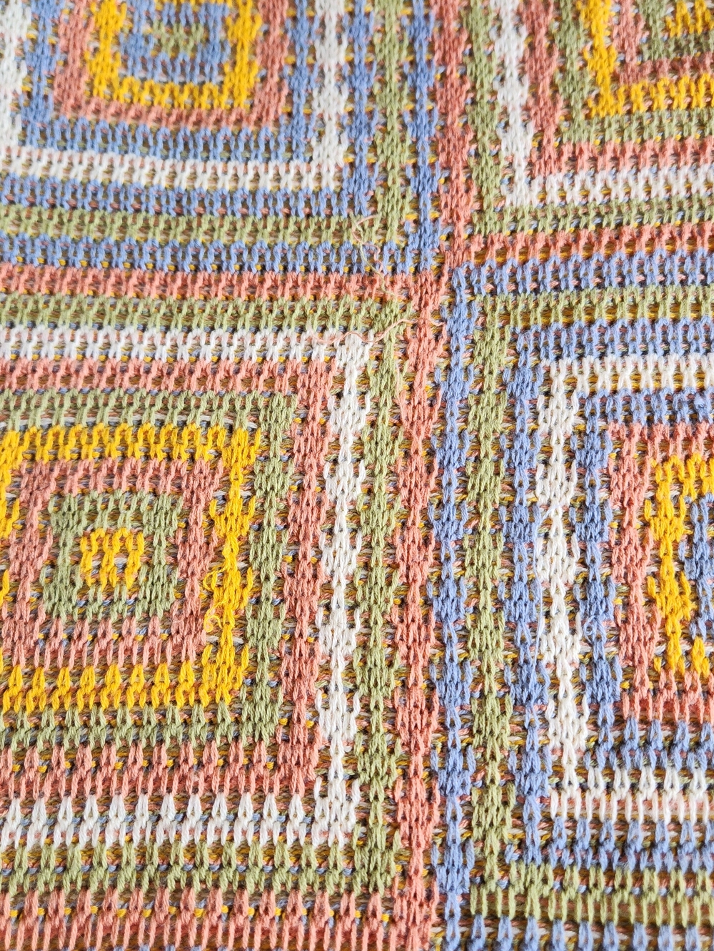 RVCA Squared Multicoloured Sleeveless Sweater Dress - Picture 12 of 12